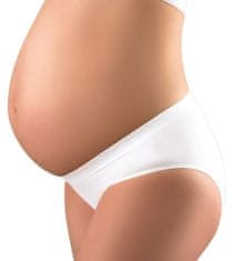 BabyOno Těhotenské kalhotky nízké, bílé, vel. S
