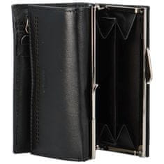 Bellugio Dámská kožená peněženka Bellugio Ambra, černá