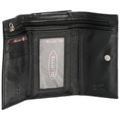 Bellugio Dámská kožená peněženka Bellugio Ambra, černá
