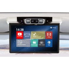 CARCLEVER Stropní LCD motorický monitor 15,6 šedý s OS. Android HDMI / USB, pro Mercedes-Benz V260 (ds-157AMCmo)