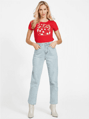 Guess Dámské tričko Eco Cherry červené M