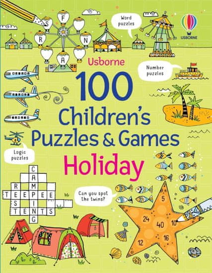 Usborne 100 Children´s Puzzles and Games: Holiday