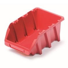 Kistenberg Plastový úložný box BINEER LONG 295x198x133mm, červený