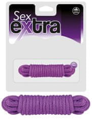 NMC Sex Extra Bondage lano 3 m fialové