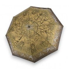 Doppler Mini Light Fashion Brown kytka - dámský skládací deštník
