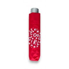 Doppler Mini Light Kids Red Cool Girls - dětský skládací deštník
