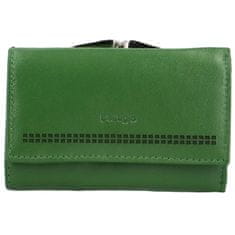 Bellugio Dámská kožená peněženka Bellugio Ambra, tmavě zelená