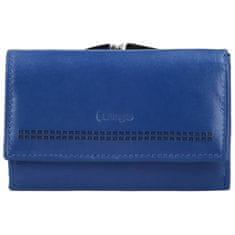 Bellugio Dámská kožená peněženka Bellugio Ambra, tmavě modrá