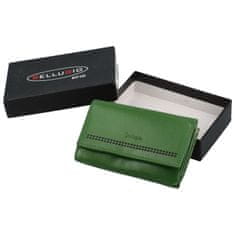 Bellugio Dámská kožená peněženka Bellugio Ambra, tmavě zelená