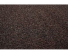Betap AKCE: 400x480 cm SUPER CENA: Hnědý výstavový koberec Budget metrážní (Rozměr metrážního produktu Bez obšití)