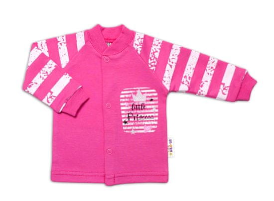 Baby Nellys Bavlněná košilka Sweet Little Princess, růžová, vel. 50