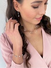 Preciosa Romantický náhrdelník s říčními perlami a srdíčkem Pearl Passion 6156 01