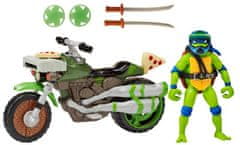 PLAYMATES TOYS TMNT Mutant Mayhem figurka Leonardo s motorkou