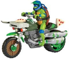 PLAYMATES TOYS TMNT Mutant Mayhem figurka Leonardo s motorkou