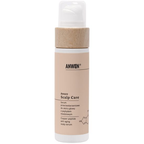 Anwen Aware Scalp Care - protivráskové sérum na pokožku hlavy, 100 ml, intenzivní hydratace vlasové pokožky