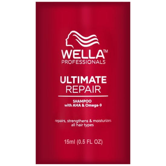 Wella Ultimate Repair Shampoo - regenerační šampon na vlasy, 15ml, intenzivně regeneruje a vyživuje vlasy