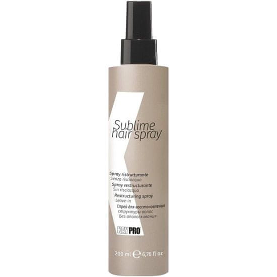 KayPro Sublime Hair Spray - vyhlazující sprej pro nadýchané vlasy, 200ml, intenzivně vyhlazuje vlasy