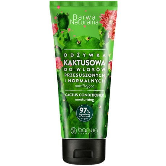 BARWA Barwa Přírodní Kaktusová - hydratační kaktusový kondicionér na vlasy, 200ml, intenzivně hydratuje a regeneruje vlasy
