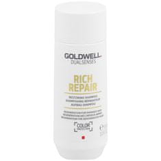 GOLDWELL Dualsenses Rich Repair Shampoo - šampon pro regeneraci vlasů, 30ml, intenzivně regeneruje a vyživuje vlasy