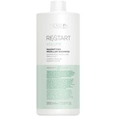 Revlon Restart Volume Magnifying - šampon dodávající vlasům objem 1000 ml, zajišťuje intenzivní objem vlasů od kořínků až po konečky