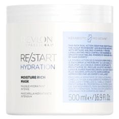 Revlon Restart Hydration Mask - hydratační maska na vlasy, 500ml, hloubkově hydratuje vlasy
