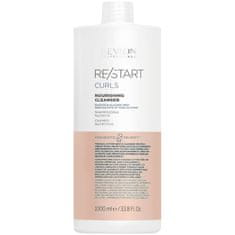 Revlon Restart Curls Cleancer - šampon pro kudrnaté vlasy, 1000ml, jemně čistí vlasy
