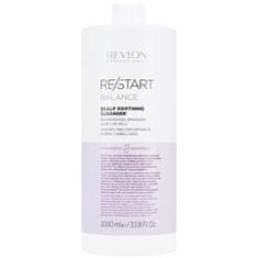 Revlon Restart Balance Shampoo - šampon vyvažující pokožku hlavy, 1000ml, důkladně myje vlasy a čistí pokožku hlavy
