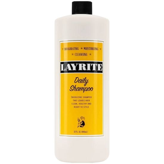 Layrite Daily Shampoo - šampon na vlasy pro každodenní použití, 946ml, hloubkově čistí vlasy i pokožku hlavy
