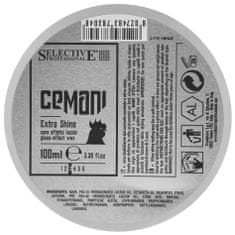 SELECTIVE Cemani Extra Shine lešticí vosk pro styling účesů 100ml, zaručuje střední fixaci účesu