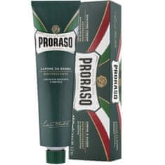 Proraso Refreshing Shaving Soap - eukalyptové mýdlo na holení, 150ml, zajišťuje snadné a pohodlné oholení