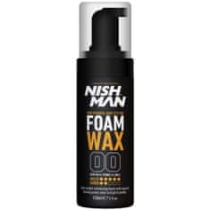 NISHMAN Foam - vosk pro styling v pěně, 150ml pro muže, poskytuje silnou fixaci
