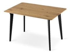 vyprodejpovleceni Jídelní stůl s deskou v dekoru dub MONTI 120x80 cm