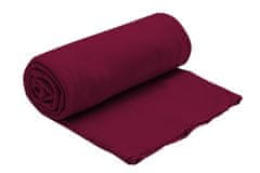 vyprodejpovleceni Fleecová deka rubínová 150x200 cm