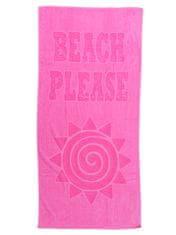 vyprodejpovleceni Plážová osuška Beach růžová