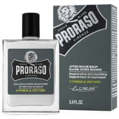 Proraso Cypress &Vetyver After Shave hydratační balzám po holení 100ml, účinně zklidňuje podráždění po holení