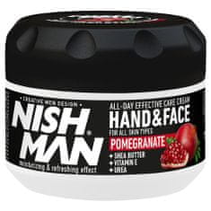 NISHMAN Pomegranate - krém na ruce a obličej, 300ml pánská péče, intenzivně hydratuje pleť