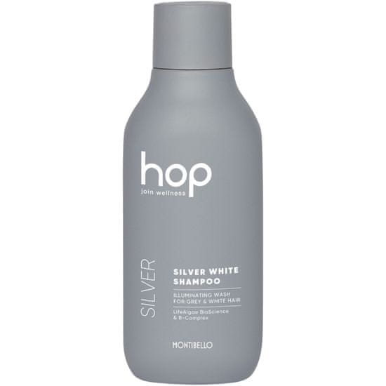 Montibello HOP šampon pro šedivé vlasy 300ml ochrana barvy, posiluje vlasy zevnitř