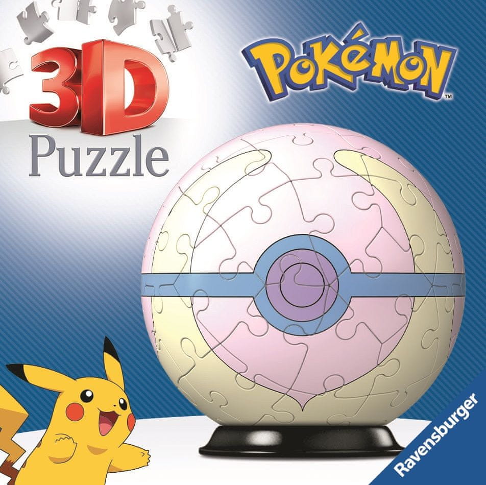 Levně Ravensburger 3D Puzzleball Pokémon: Heal Ball