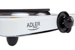 Adler AD 6503 Jednohořákový elektrický cestovní vařič 1500W