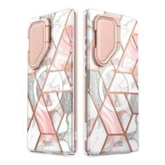 SUPCASE Pancéřový kryt na Samsung Galaxy S24 ULTRA Supcase Cosmo MagSafe Marble Pink