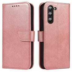 MG Magnet knížkové pouzdro na Samsung Galaxy S23 Ultra, růžové