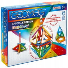 Geomag Magnetická stavebnice Geomag Rainbow 36ks