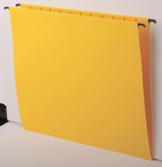 Desky závěsné papírové Niceday žluté, 25 ks