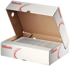 Esselte Archivační krabice - 33,0 x 8,0 x 26,0 cm, horizontální, bílá