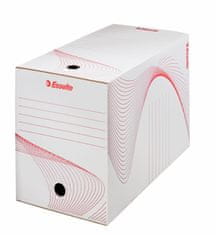 Esselte Archivační krabice - 20,0 x 25,0 x 35,2 cm, bílá