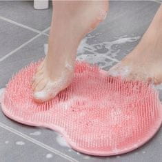 Verk Silikonový kartáč do sprchy pro mytí zad a noh