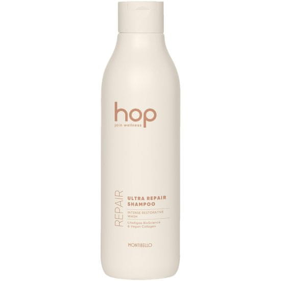 Montibello HOP šampon opravný pro poškozené vlasy 1000ml, intenzivní regenerace a obnova vlasů