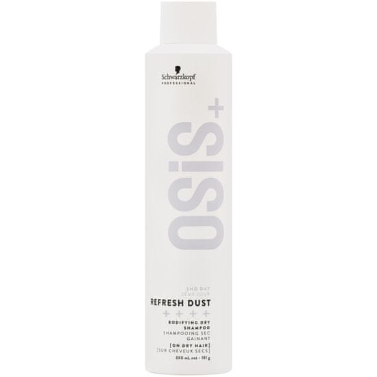 Schwarzkopf OSIS Refresh Dust suchý šampon 300ml, svěží a voňavé vlasy během okamžiku