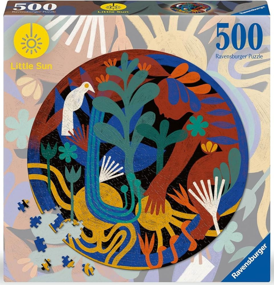 Levně Ravensburger Kulaté puzzle Little Sun: Změna k lepšímu 500 dílků