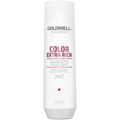 GOLDWELL Color Extra Rich šampon pro barvené vlasy 250ml, čistí pokožku hlavy a vlasy